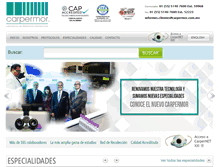 Tablet Screenshot of carpermor.com.mx